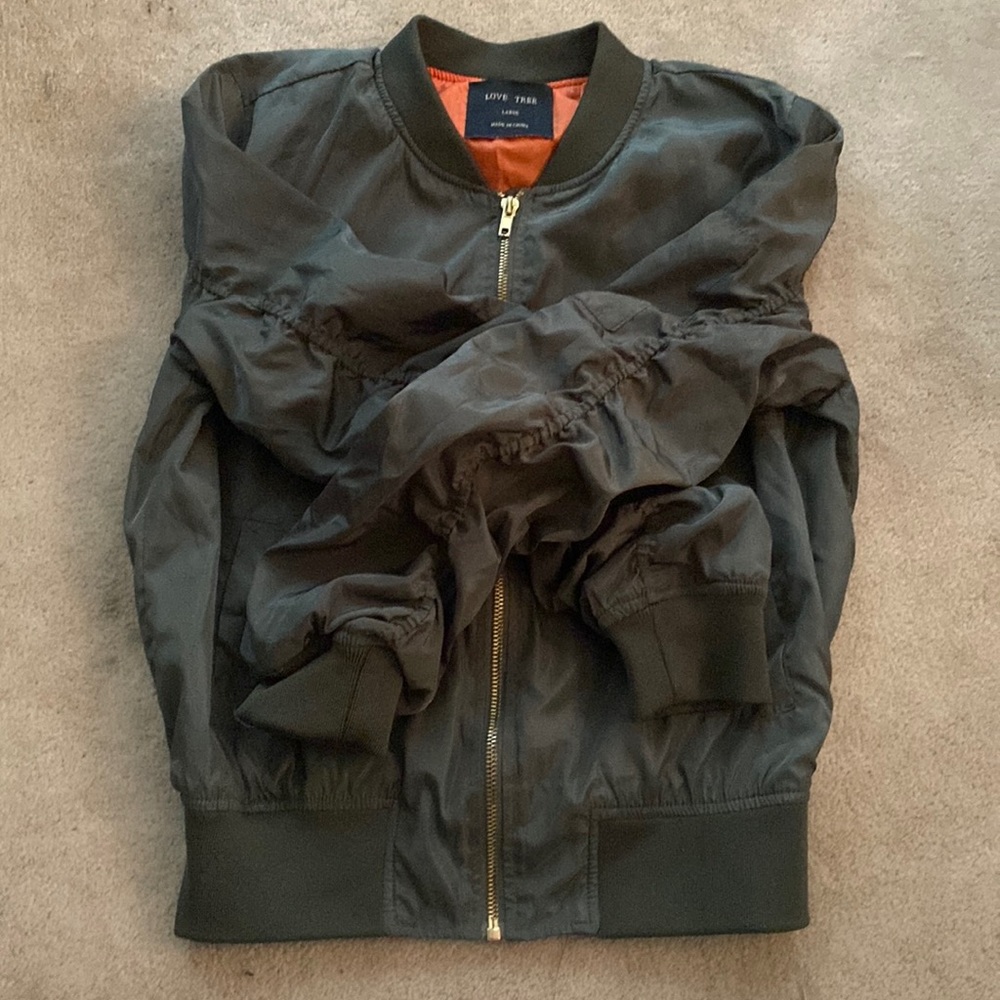 Love Tree Large Bomber Jacket